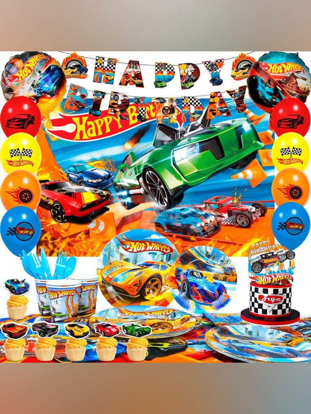 Hot Wheels Party In A Box!